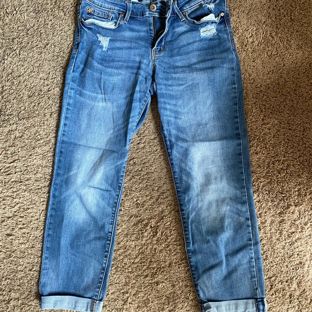 Denizen cropped jeans